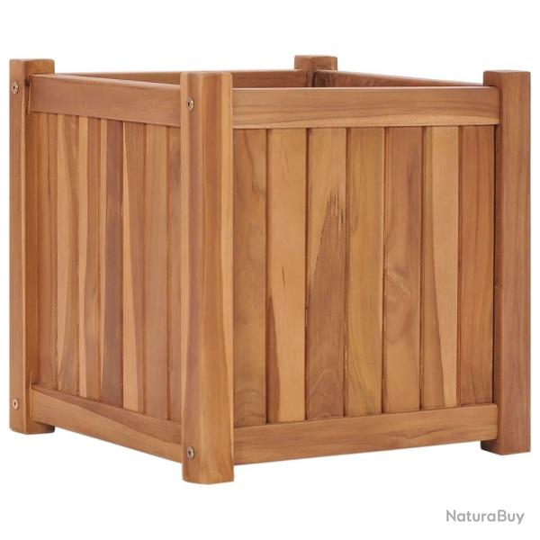Lit sur�lev� 40x40x40 cm Bois de teck solide