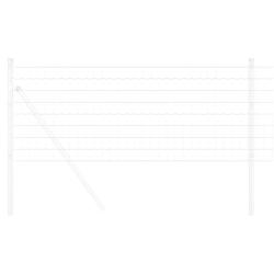 Cl&ocirc;ture Euro 0,8 x 25 m Fer rev&ecirc;tu de PVC