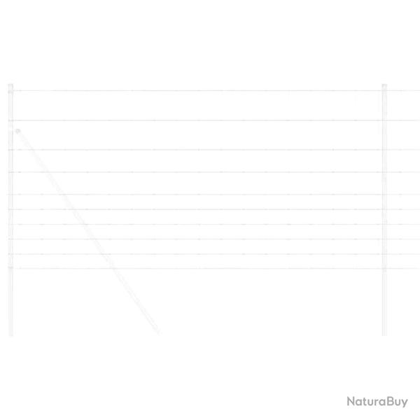 Cl�ture de champ 1,2x50 m Acier galvanis�