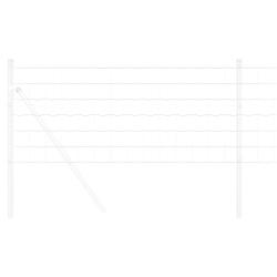 Cl&ocirc;ture Euro 0,6 x 50 m Fer rev&ecirc;tu de PVC