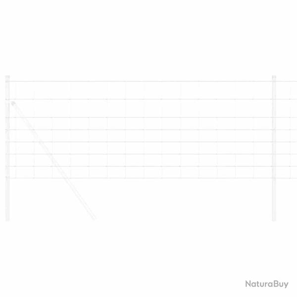 Cl�ture 0,8 x 10 m en acier galvanis�