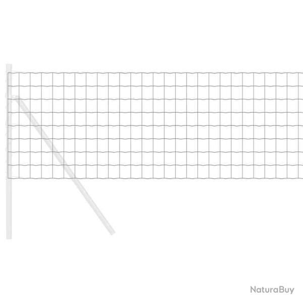 Cl�ture Euro Grise 0,6x10 m Acier