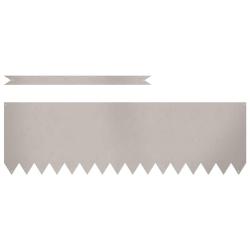 Bordures de Jardin 20 pcs 100x0.5x30 cm Acier Weathering