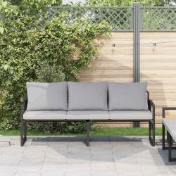 Mobilier de jardin Gris clair 180 x 72,5 x 71 cm Polyester