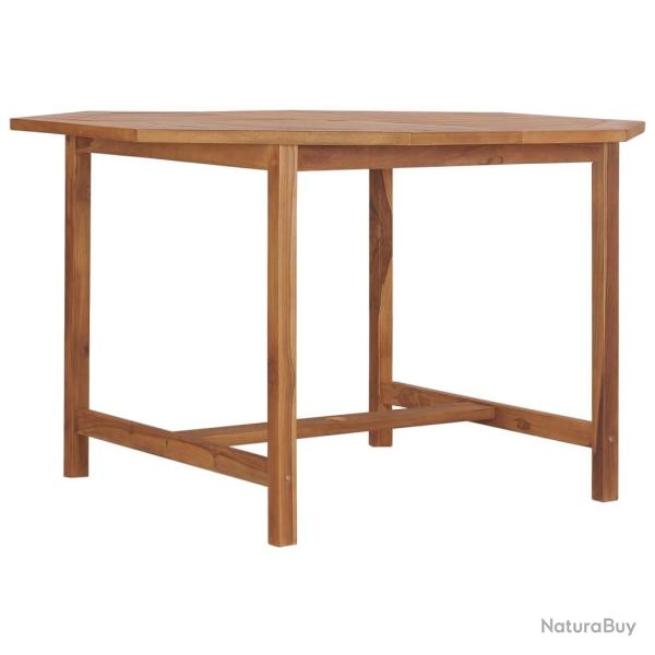 Table � d�ner de jardin 110x110x75 cm Bois massif de teck