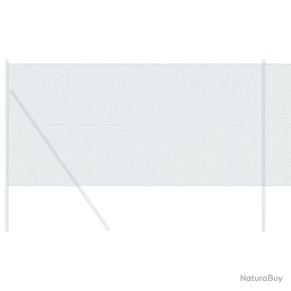 Cl�ture hexagonale en acier vert Vert 1000 x 0.07 x 100 cm