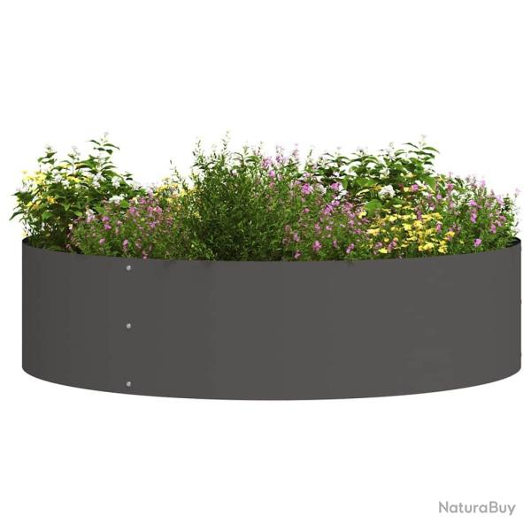 Grand Pot en M�tal Noir M�tal Grand Durable Grand Pot en M�tal