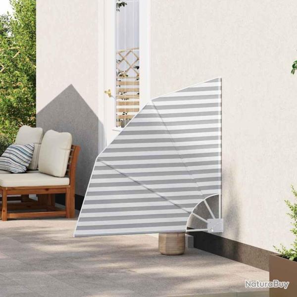 cran de confidentialit pour balcon Anthracite et blanc
