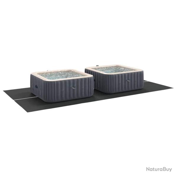 Couverture de Piscine Rectangulaire Noir Poly�thyl�ne 500 x 250 cm