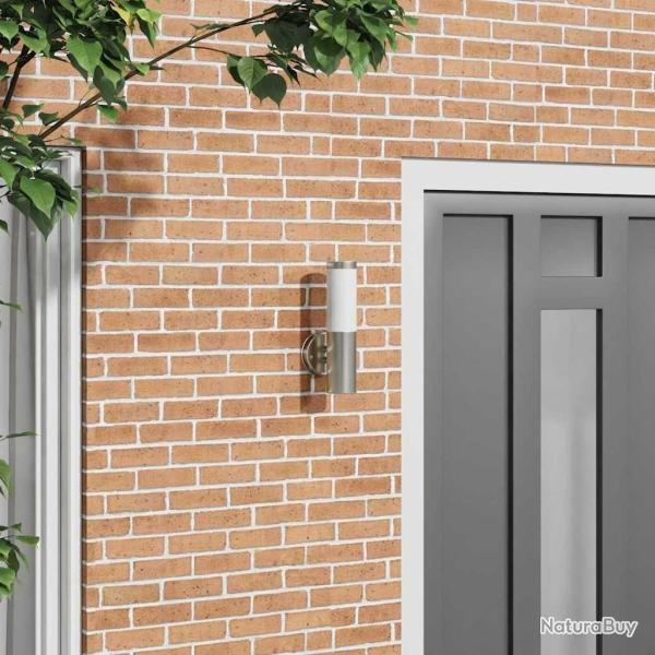 Applique murale ext�rieure Argent Acier inoxydable IP44