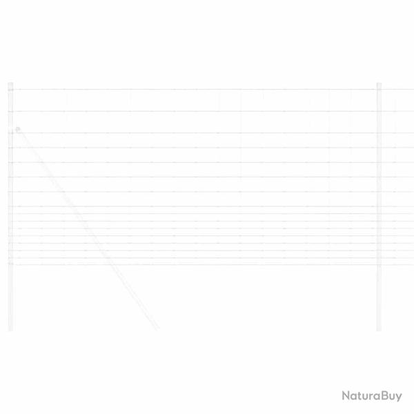 Cl�ture de champs 1,2 x 10 m en acier galvanis�