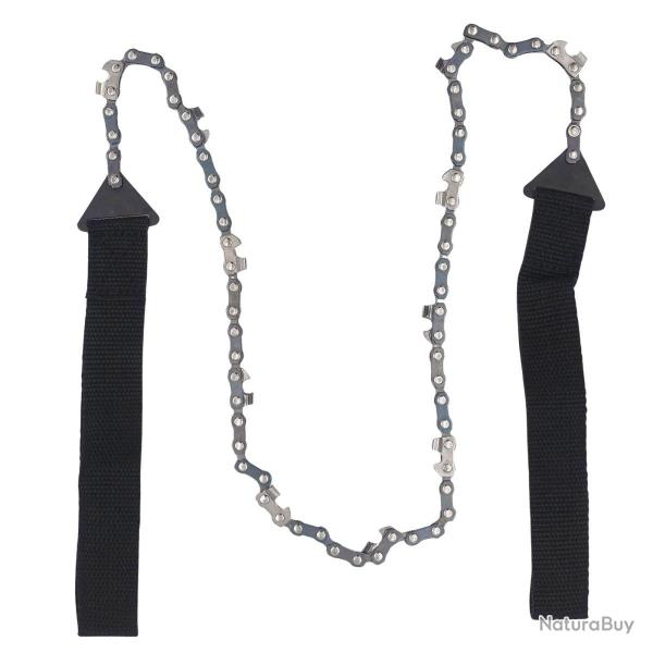 Scie  chane survie Noir