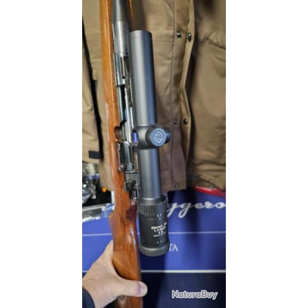 CARABINE BRNO MAUSER 98 + LUNETTE ZEISS 7X64