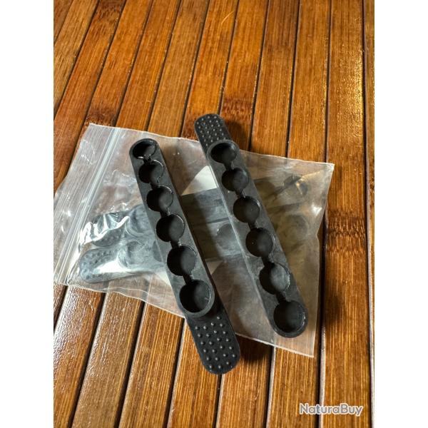 LOT DE 4 SPEED LOADER CALIBRE 38 POUR REVOLVER MME COLLECTION COLT 89-92-95-1901-1905 etc ....