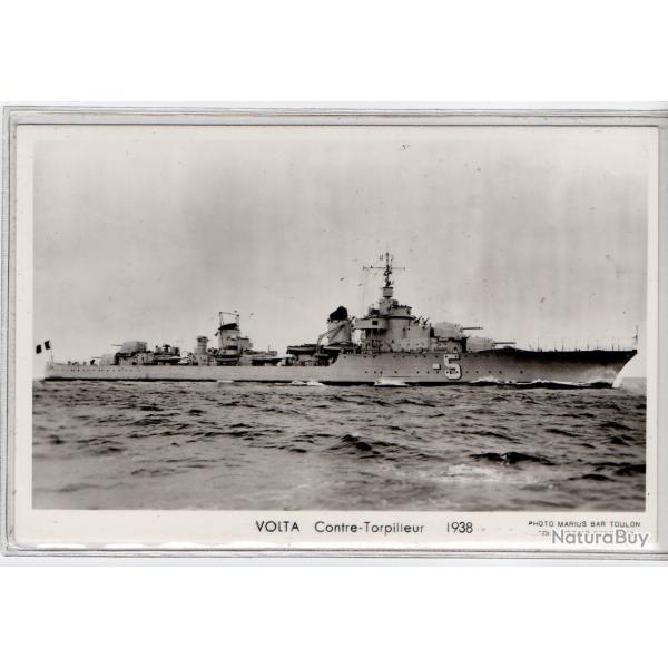 CPA - Marine de Guerre  - VOLTA Contre Torpilleur 1938  N�1101