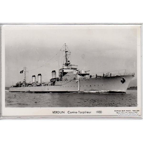CPA - Marine de Guerre  -VERDUN Contre - Torpilieur 1930 N�1103