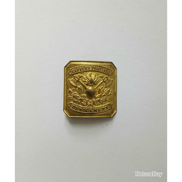 Pompier XIX� - FR34610a Boucle ceinturon ml 1880 Sapeur Pompier