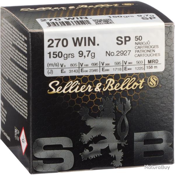 .270 Win. SP-RN 9,7g/150grs. (Calibre: .270 Win.)