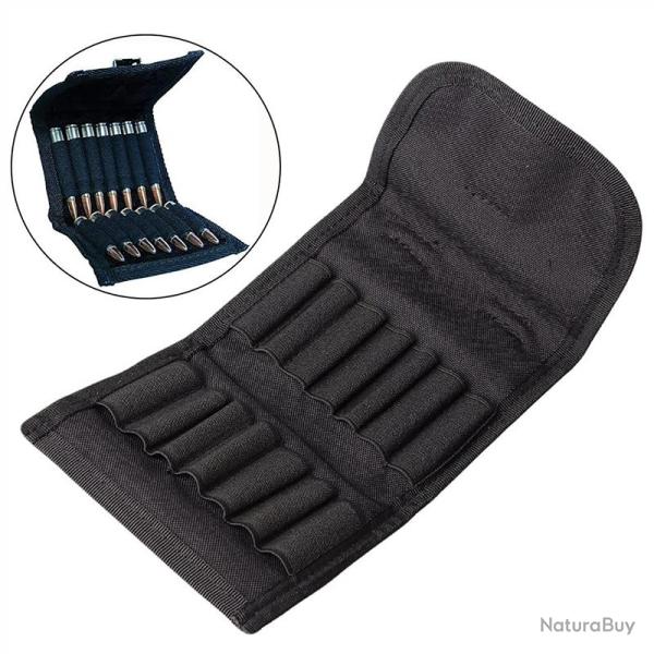 Porte-munitions 14 emplacements - calibre .308 .30-06 7.62, etc - noir - LIVRAISON GRATUITE