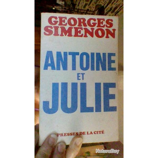 Antoine et Julie par Georges Simenon - Presses de la cit -