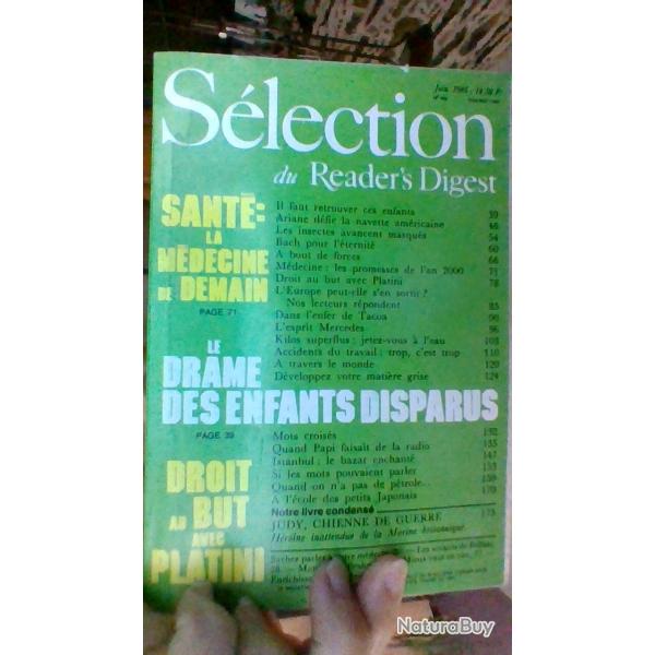 Selection du Reader's digest numero 460 juin 1985