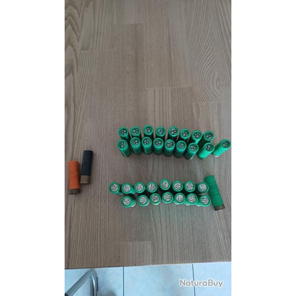 35 cartouches de collection cal 20