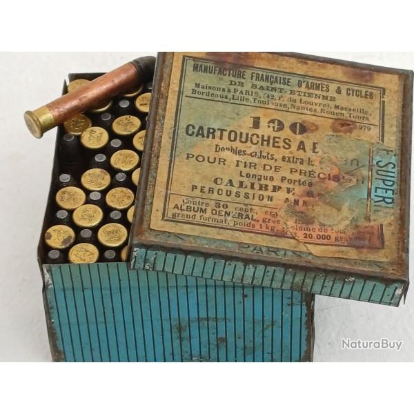 Rare bote manufacture franaise cartouches 6mm extra long pour Buffalo