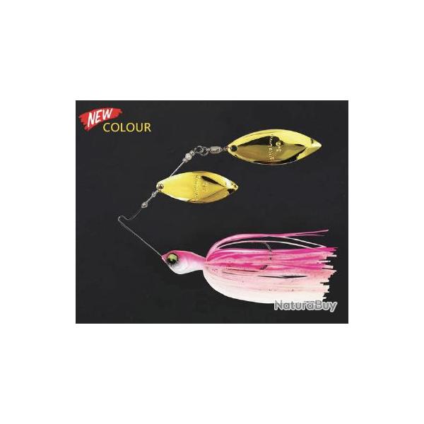 Spinnerbait Elitelure CFS Double Willow 14g 14g 11 - Pink pearl
