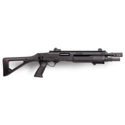 Fusil &agrave; pompe FABARM STF 12 Compact 18" Noir