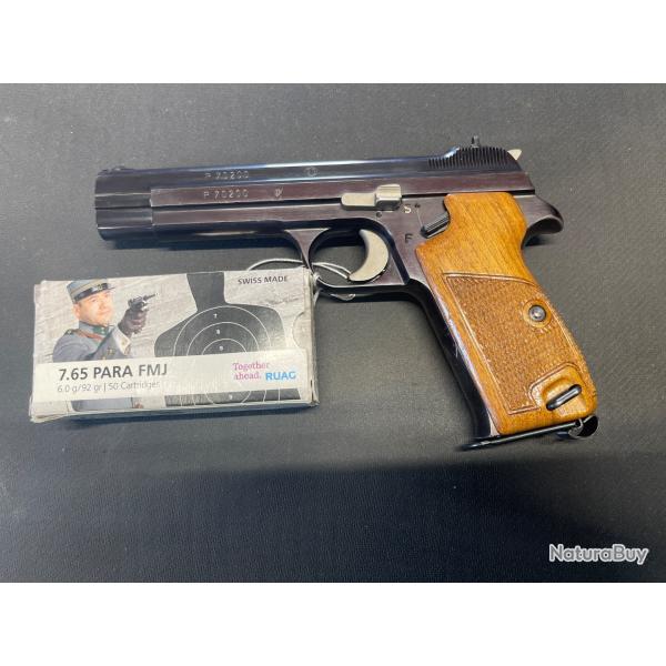 Vends pistolet SIG P210 L cal: 7.65 para