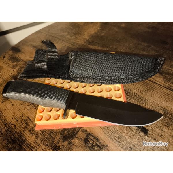 Couteau fixe destination "survie"