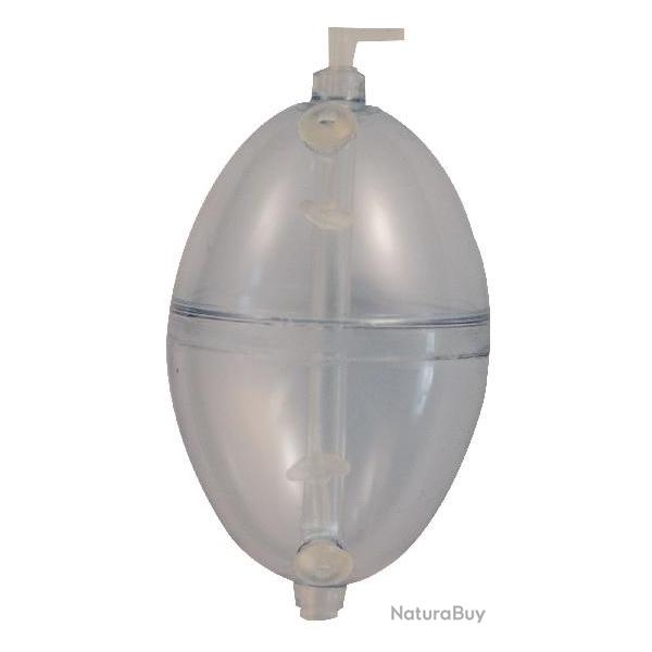 BULDO OVALE REGLABLE TRANSPARENT 8GR 23MM PAR 1