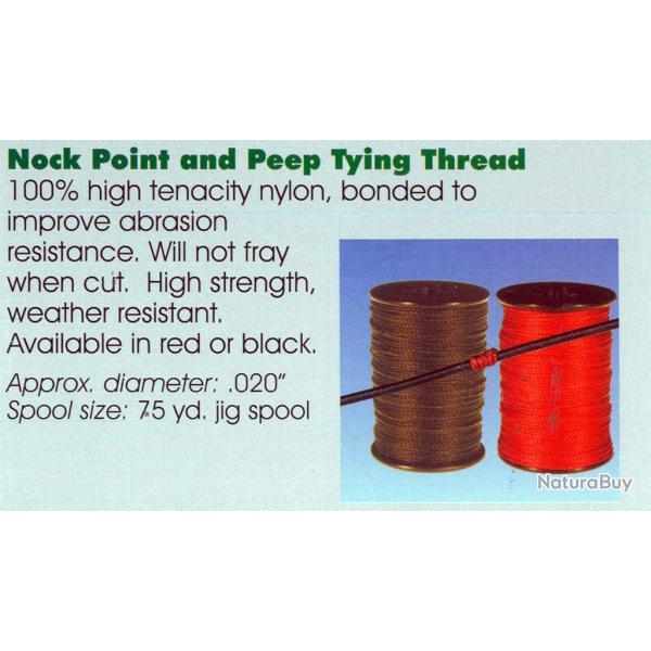 Tranche Fil BCY Nock Point - Rouge