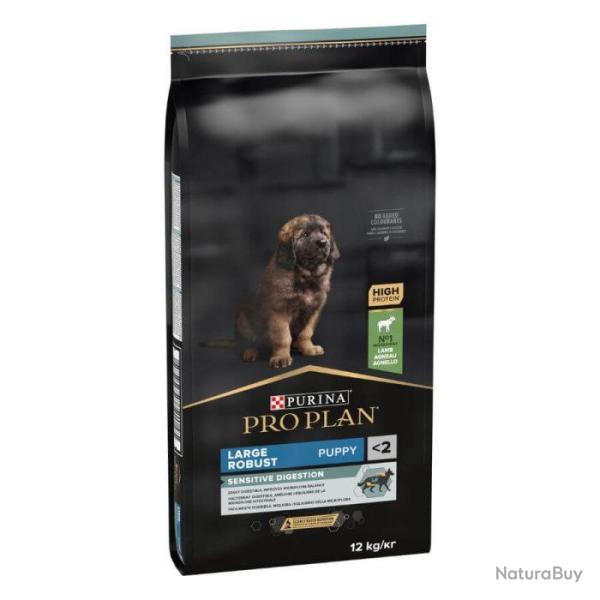 PROPLAN DOG PUPPY LARGE BREAD ROBUST agneau 12KGS