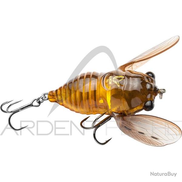 Poisson nageur SAVAGE GEAR 3D Cicada 3.3cm Marron