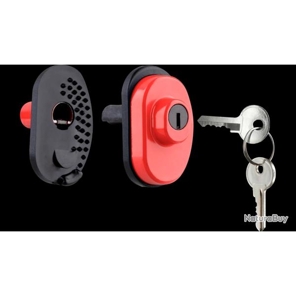 Verrou de pontet rouge a cle Umarex