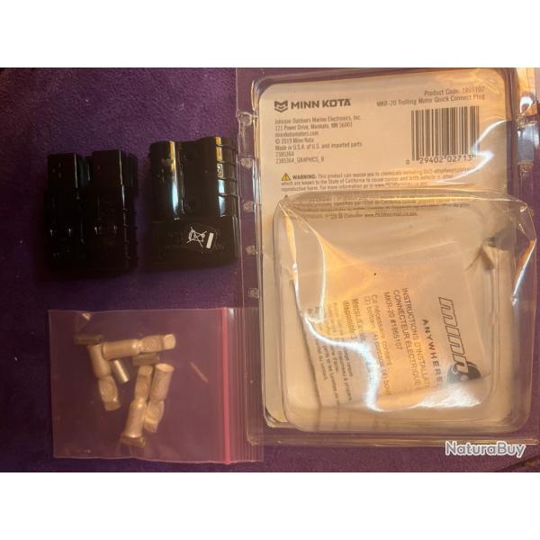 prise de connection rapide 12 V MINN KOTA kota - MKR-20 - �tat neuf
