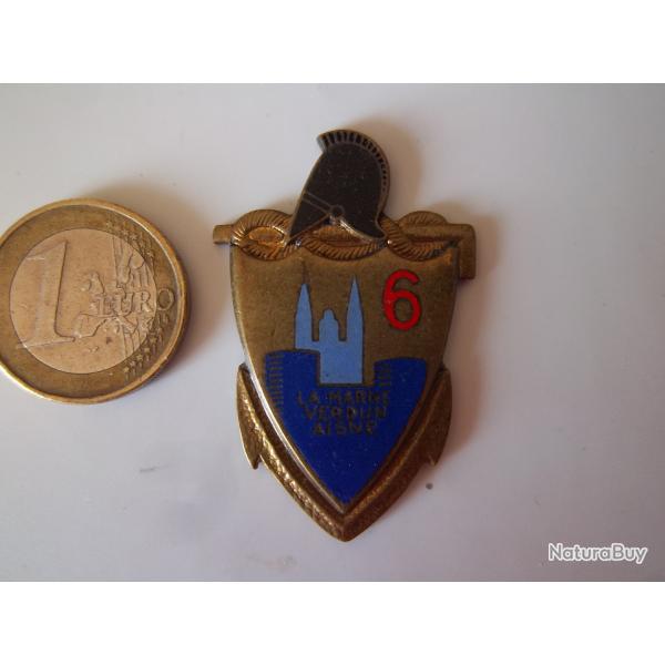 insigne militaire 6 �me r�giment du g�nie attache absente ! Angers