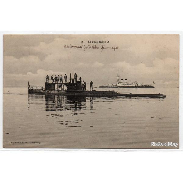 CPA - Marine de Guerre - Sous-Marin  X N�1134