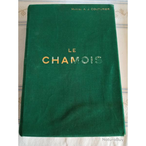 Livre Le Chamois de Marcel Couturier 1938