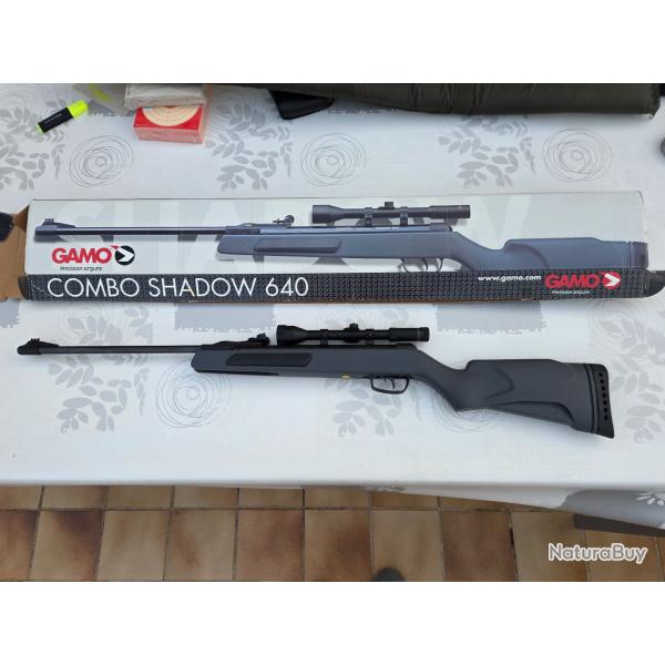 CARABINE AIR COMPRIM� GAMO SHADOW 640 COMBO