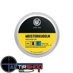 500 Plombs RWS Meisterkugeln 0,45 g &Oslash; 4,50 mm