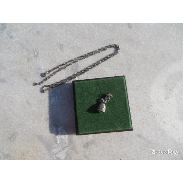 Ancien Pendentif articul� Br�silien en Argent, Bahia - Br�sil (XIX� - XX�)