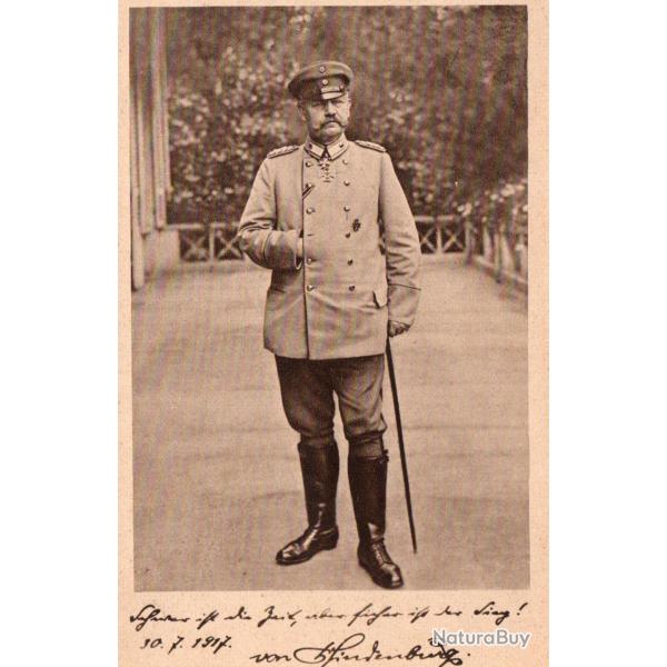Carte postale de Paul von Hindenburg - N�1141