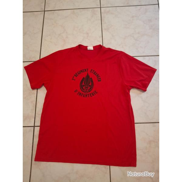 Tee shirt sport 2 regiment etranger d'infanterie taille L