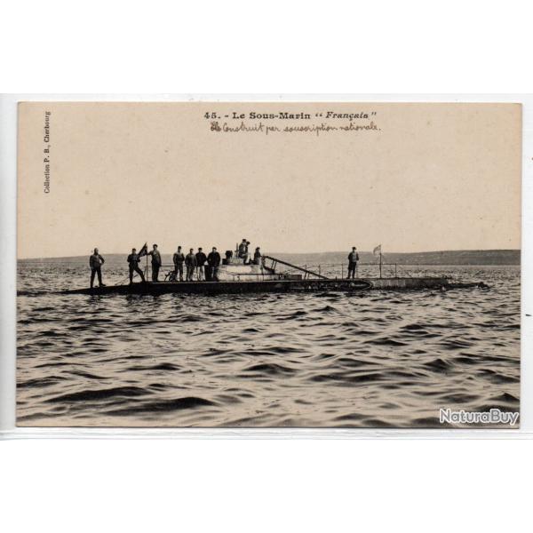 CPA -Marine de Guerre - Sous-Marins " Fran�ais " N�1147