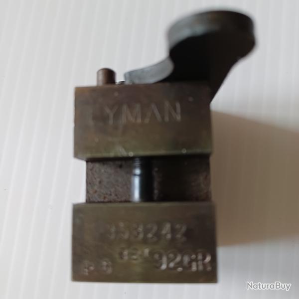Moule  balles Lyman calibre 9 et 38 ref : 358242
