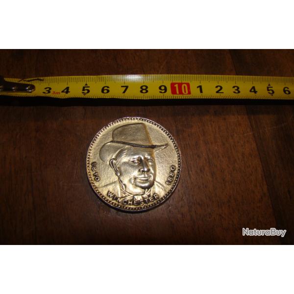 MEDAILLE COMMEMO DE "OLIVER WINCHESTER"