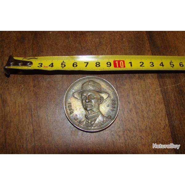 MEDAILLE COMMEMO DE "JHON BROWNING"