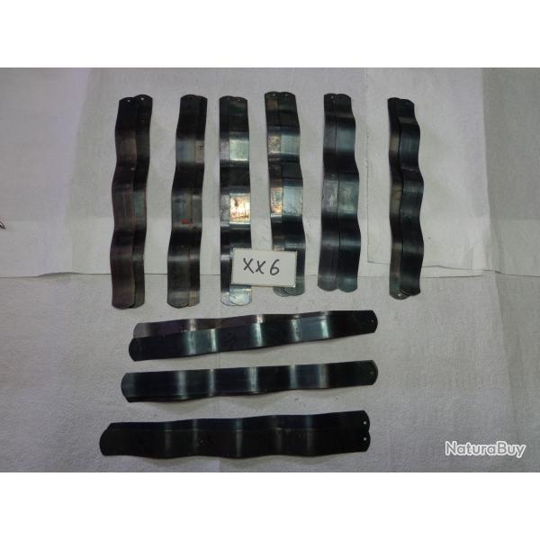 LOT DE DEUX LAMES RESSORTS DE BLOCAGE DE LAMES DU FOURREAU SABRE MDL1822 - XX6